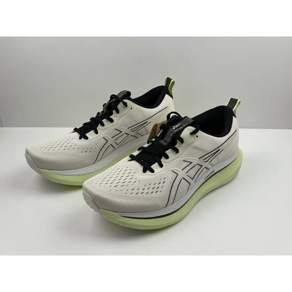 Asics GlideRide Max Running Shoes Men's Size 12.5 Birch/Black 1011B891-200